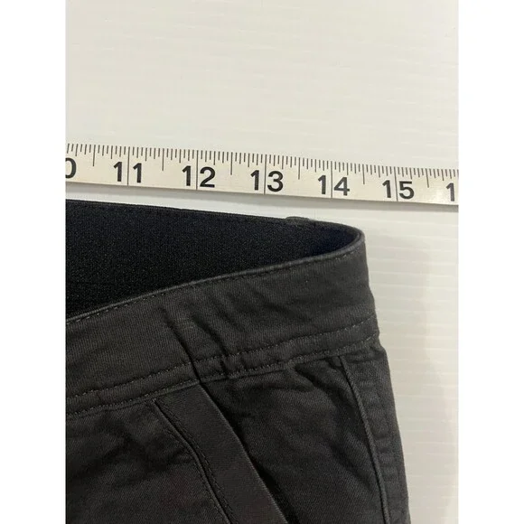 Democracy Ab Technology Womens Straight Leg Cargo Jeans Pants Sz 4 Charcoal - Picture 5 of 7